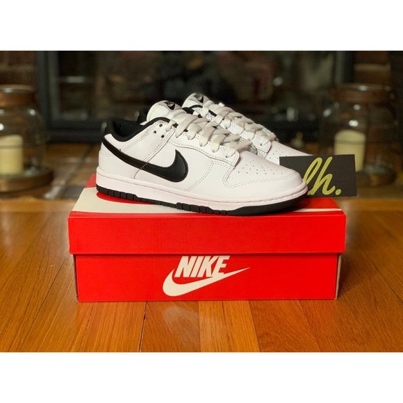 Sz 6 W Nike Dunk Low "Reverse Panda" - Picture 4 of 5